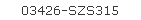 03426-SZS315
