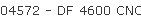 04572 - DF 4600 CNC