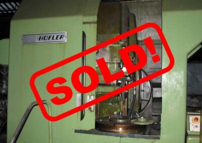 #05159 HOFLER Gear grinding machine H 630 – sold to Germany