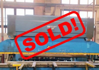 #05391 Press brake PIESOK CTO250/4000 – video available ▶️ – sold in Czech Republic