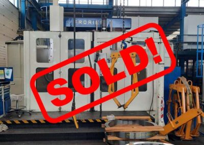 #05506 vertical lathe FRORIEP 6KZ 200 CNC Siemens 840D – yom 2010  – video available ▶️ – sold to India