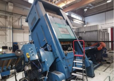#05518 MOSSINI PDM / 1B / 500 CNC eccentric press, sheet metal pressing line – new 2016 – complete line – video available ▶️