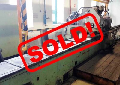 #05200 TOS Universal Cylindrical Grinder BUA63/3000 – video available ▶️ – sold to Azerbajdzan