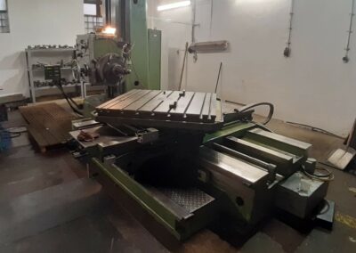 #05607 Horizontal Boring Machine TOS VARNSDORF W100A – ISO 50 – incl. tailstock and faceplate  – video available ▶️