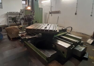 #05607 Horizontal Boring Machine TOS VARNSDORF W100A – ISO 50 – incl. faceplate – video available ▶️