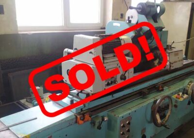 #05633 Universal cilindrical grinding machine TOS BHU32A/1000 – sold in Czech Republic
