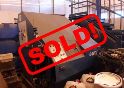 #05636 Horizontal test bench for valves – Revalve Russia – Pneumo-hidraulic pumping station for hidraulic test up to 1100 Bar and pneumatic test up to 250 Bar – complete station – semi-new – sold to Russia