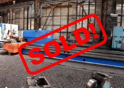 #05637 Lathe heavy SKODA SUT160/8000 – sold to India