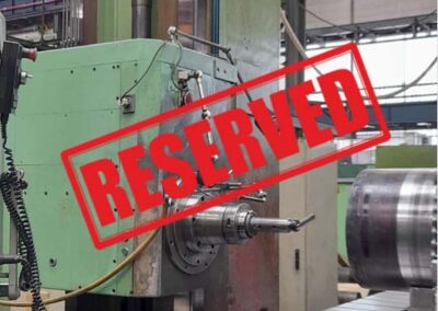 #05725 Horizontal Boring Machine TOS WHN 13.4 CNC Mefi 856 – year of modernization 2001– video available ▶️ – reserved for Germany