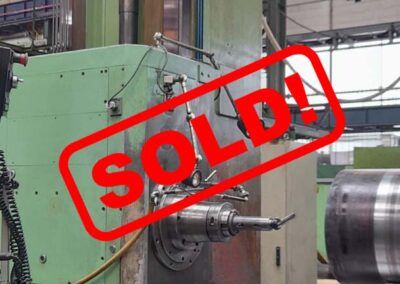 #05725 Horizontal Boring Machine TOS WHN 13.4 CNC Mefi 856 – year of modernization 2001– video available ▶️ – sold to Germany