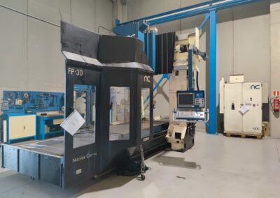 #05812 Gantry Milling machine CNC CORREA FP30/30 bridge type, Hours of use: 7883 hrs (spindle on) – CNC HEIDENHAIN 426  – video available ▶️