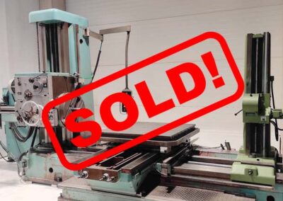 #05850 Horizontal Boring Machine TOS VARNSDORF W100A – ISO50 – sold to USA