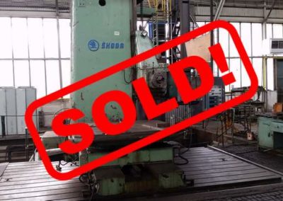 #03412 – Horizontal Boring Machine Skoda W160 – s o l d – to South Korea