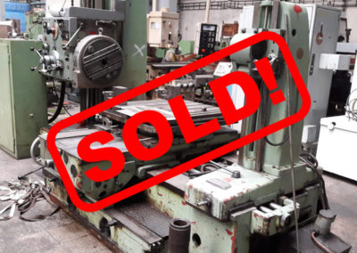 #4691 – Horizontal boring machine TOS WH63 – sold to Mexico