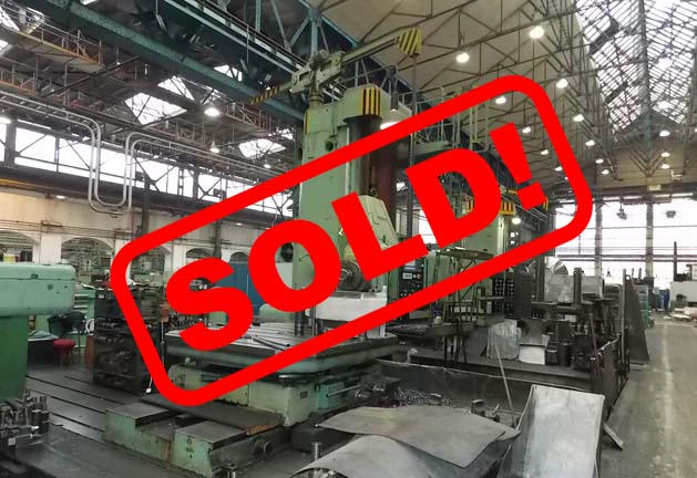 #04687-Horizontal boring machine SKODA WD160 – n e w : drives, incl. spindle drive, DRO