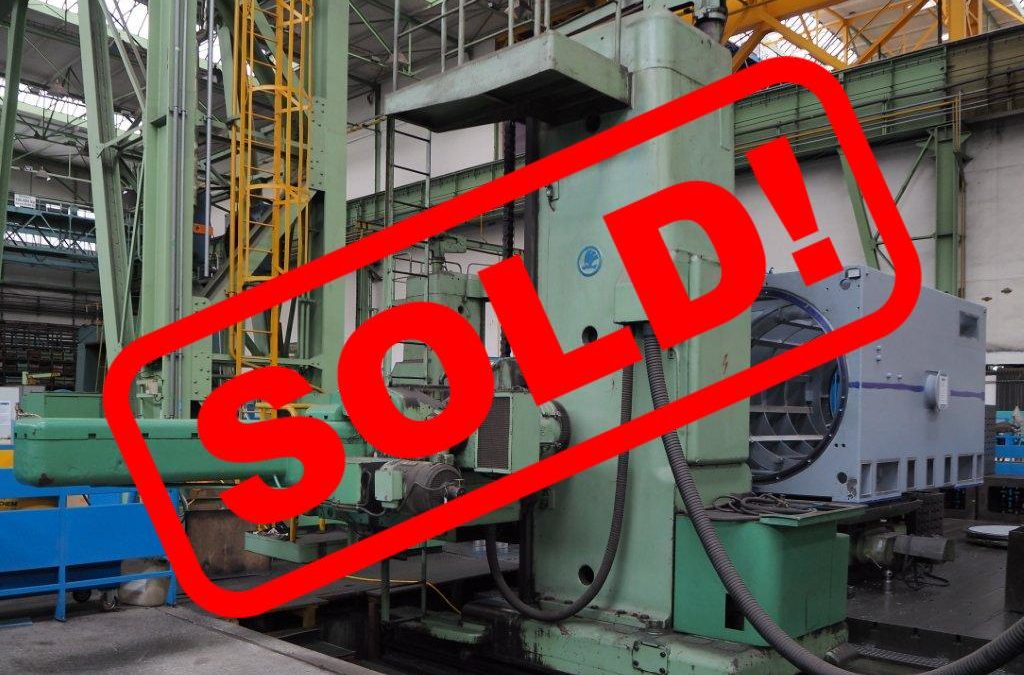 #04586-Horizontal boring machine SKODA WD160 – s o l d – to India