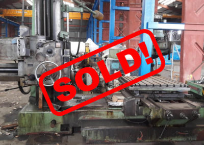 #04698 – Horizontal Boring Machine TOS VARNSDORF W9 – sold – to Mexico