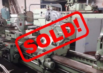 #04733 – lathe TOS SU100/5000 – sold to Chile