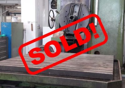 #05012 Horizontal Boring Machine TOS VARNSDORF W100A – ISO 50  – video available ▶️ – sold to Chile