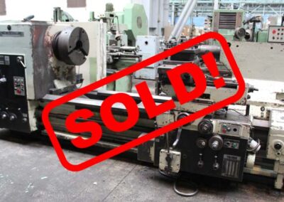 #05105 Lathe TOS SU125/2000 – Sold to Egypt