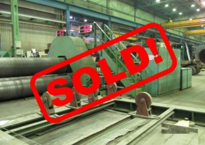 #05120 Plate bending rolls UBBDA60x4500 – sold to South Korea