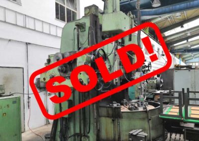 #05128 vertical lathe TOS SK 12 – sold to India