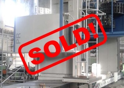 #05137 Horizontal Boring Machine UNION PR160 /x – 11000mm/y – 3000mm/ – YOP 2008 – sold in Czech Republic