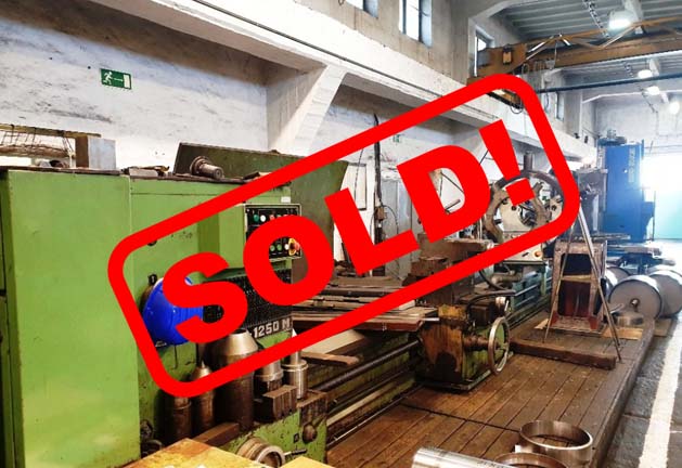 #05199 Lathe Potisje 125/6000 – sold to Poland