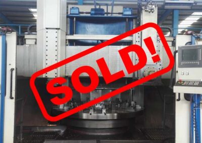 #05215 vertical lathe TOS SKJ20A CNC Sinumerik – yom 2007 – video available ▶️ – sold in Czech Republic