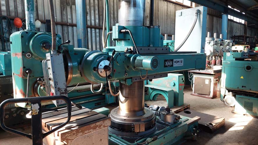 #05953 Drilling machine MAS VOM 50 – video available ▶️