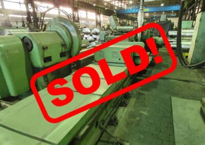 #05245 – rolls grinding machine TOS BEV100/5000 – YOR 1997 – sold to India