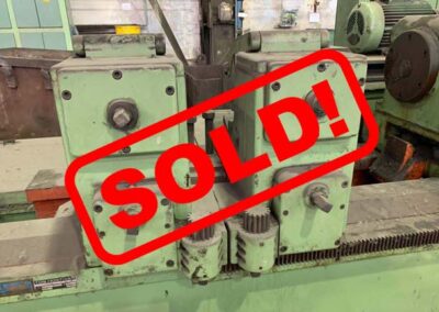 #05254 rolls grinding machine TOS BEV80/5000 – YOR 1996 – sold to India