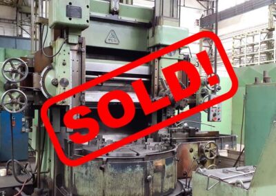 #05289 vertical lathe TOS SK 12 – sold to India