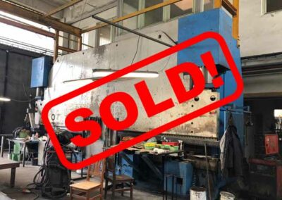 #05300 PRESS BRAKE COLLY PSP500/7250 CNC CYBELEC MODEVA 12S – 1989 – with set of – video available ▶️ – sold to Vietnam