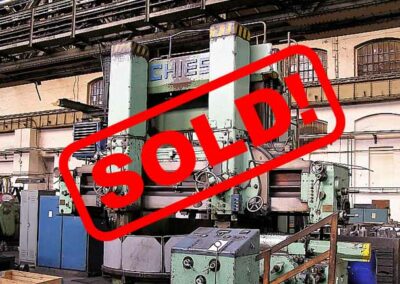 #05301.2 vertical lathe SCHIESS ZNK2000 – sold to India