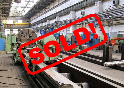 #05301.9 Horizontal Lathe SKODA S1250/12000 – sold to South Korea