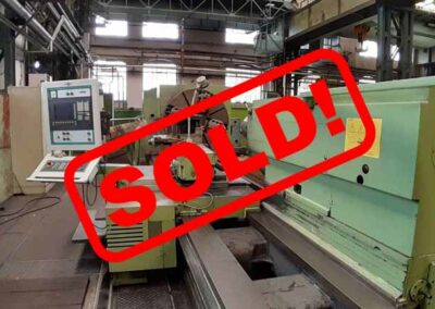 #05301.16 Lathe heavy TOS SKODA160/5000 CNC Sinumeric 840D – sold to South Korea