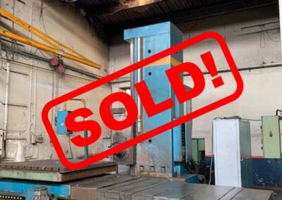 #05357 Horizontal Boring Machine TOS WHN13.8 CNC Heidenhein TNC135 – sold to India