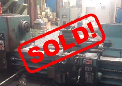 #05374 Lathe TOS SU100/2000 – sold to Mexico