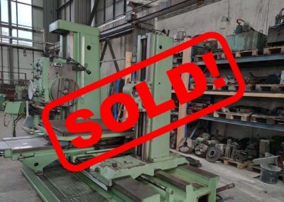 #05447 Horizontal Boring Machine TOS VARNSDORF W100A – ISO 50 – sold to India