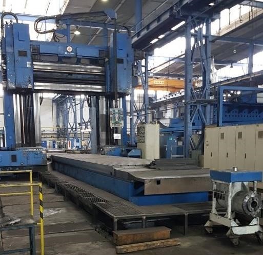 #05452 Portal milling machine TOS FREP-D 20x40A CNC Sinumerik – incl. overhaul 2003 – incl. 4 additional spindle  – video available ▶️