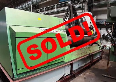 #05459 Plate rolling machine PIESOK XZCT3000/16-22 – sold to Peru