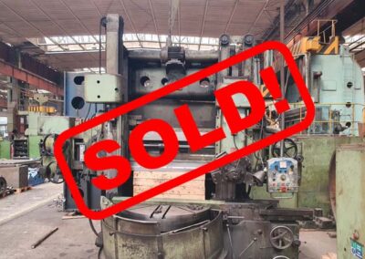 #05531 vertical lathe TOS SK 12 – sold to India