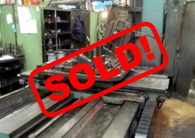 #05511 Horizontal Boring Machine TOS VARNSDORF W100 – sold to Chile