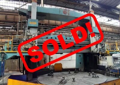 #05509.04 vertical lathe TOS SK50 CKD BLANSKO – sold in Czech Republic