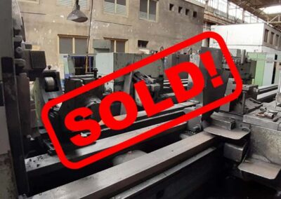 #05509.02 Lathe heavy SKODA SUT126/8000 – sold to South Korea