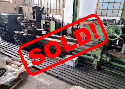 #05532 Lathe TOS SU100/4000 – sold to Mexico