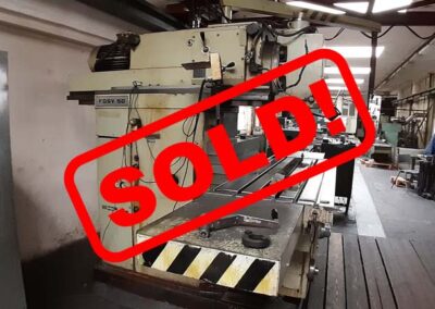 #05560 Milling Machine TOS FGSV 50 -sold to India
