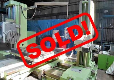 #05568 Horizontal Boring Machine TOS VARNSDORF W100A – video available ▶️ – sold to India
