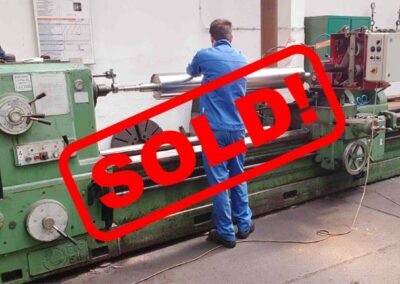 #05570 Lathe TACCHI 800/6000 – video available ▶️ – sold to Chile